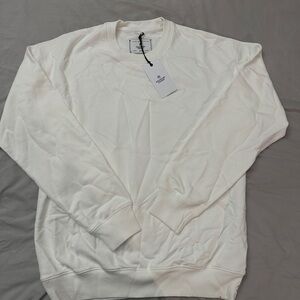 Reigning Champ White Crewneck Sweatshirt